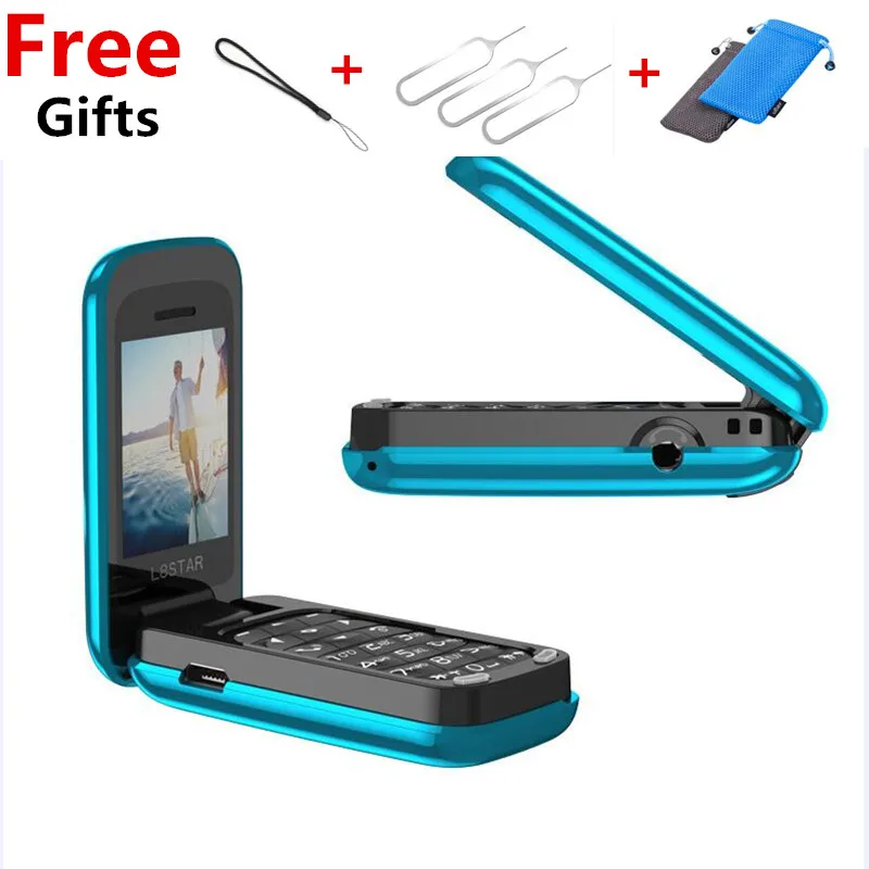 Мини телефон L8star с откидной крышкой Bluetooth MP3 музыкальный плеер|Смартфоны| |