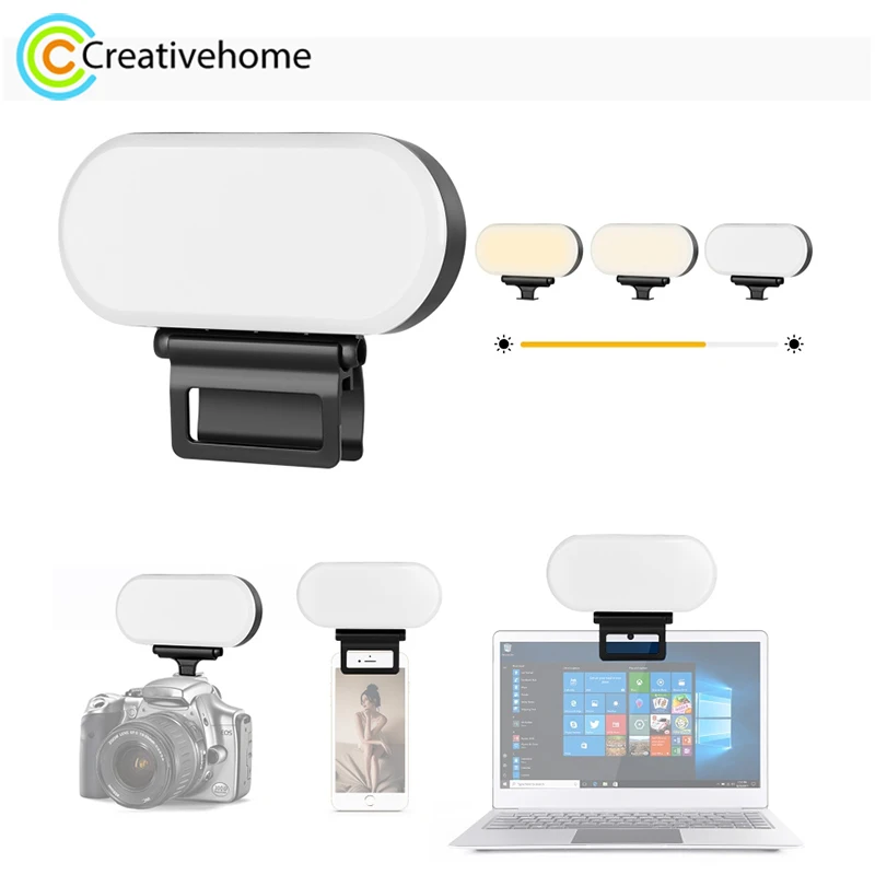 

Z2 Oval Digital LED Fill Light Pocket Portable Fill Light Handheld Photography Live Broadcast Light