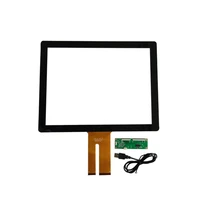 for 17inch 377309mm multi touch gg digitizer touch screen panel resistance sensor usb eeti control card replacement
