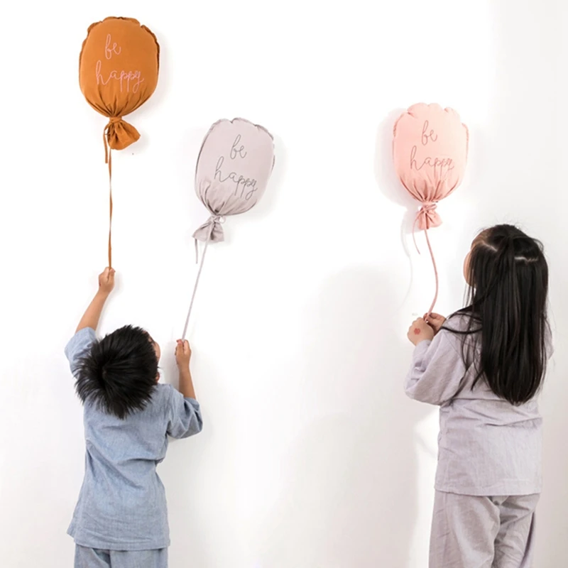 

Cotton Cute Balloon Wall Hanging Ornaments Kids Room Wall Hanging Decorations Birthday Party Photography Props
