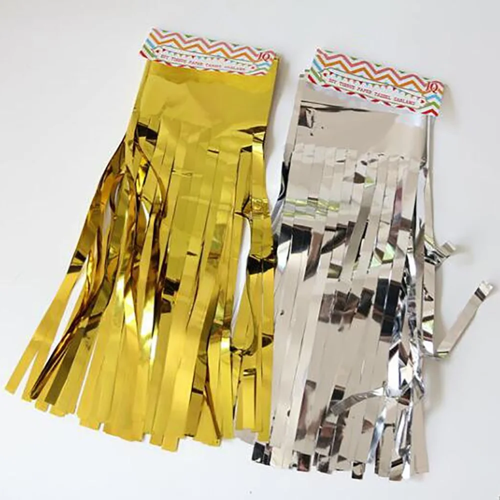 5 шт./компл. папиросная бумага с кисточками свадебное украшение лента-гирлянда