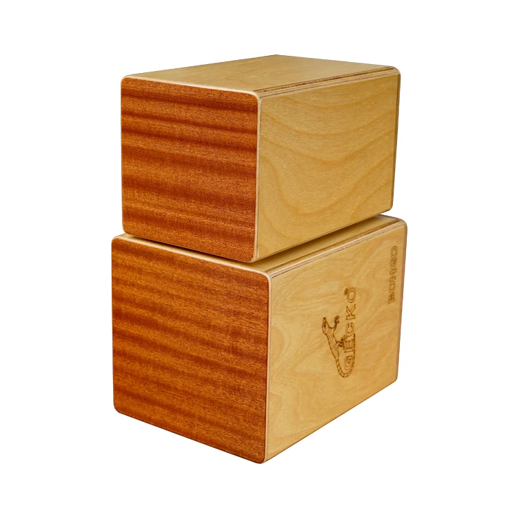 Высококачественный барабан Gecko Cajon корпус из массива красного дерева музыкальный