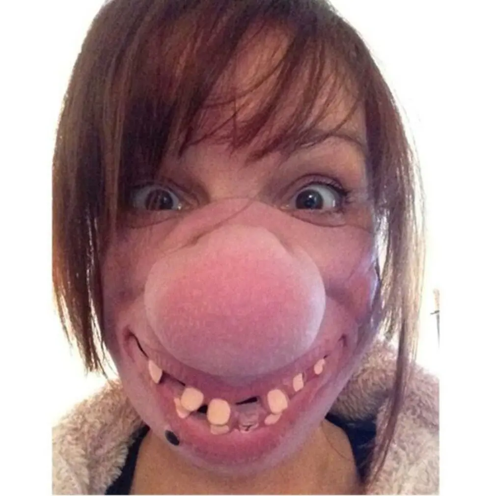 Маска на половину лица из латекса для Хэллоуина забавная и страшная маска