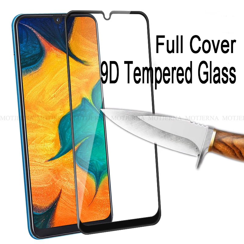 Закаленное стекло 9D с полным покрытием для Samsung Galaxy A30 A50 защитная пленка SM A305F A505F |