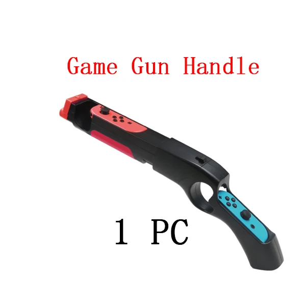 2 шт./компл. контроллер ручки Joy-Con чехол для Nintendo Switch Joy-Con ручка NS N-Switch для аксессуаров для игровой приставки - Цвет: 1PCS Game Gun Handle