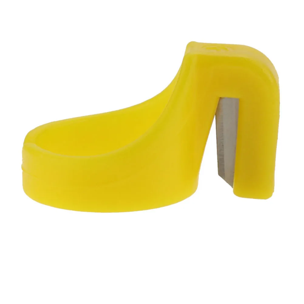 3 шт./компл. пластмассовое наперсток швейное кольцо резец палец лезвие игла