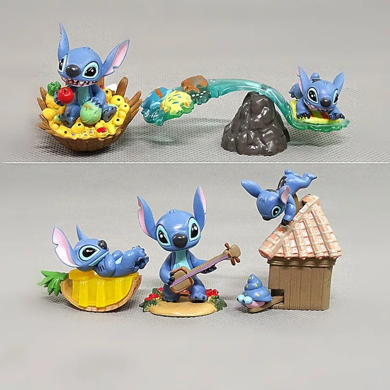 

Disney Star Wars Lilo Stitch Tabletop Ornaments Doll Decoration DIY Key Chain Bag Pendant Small Present