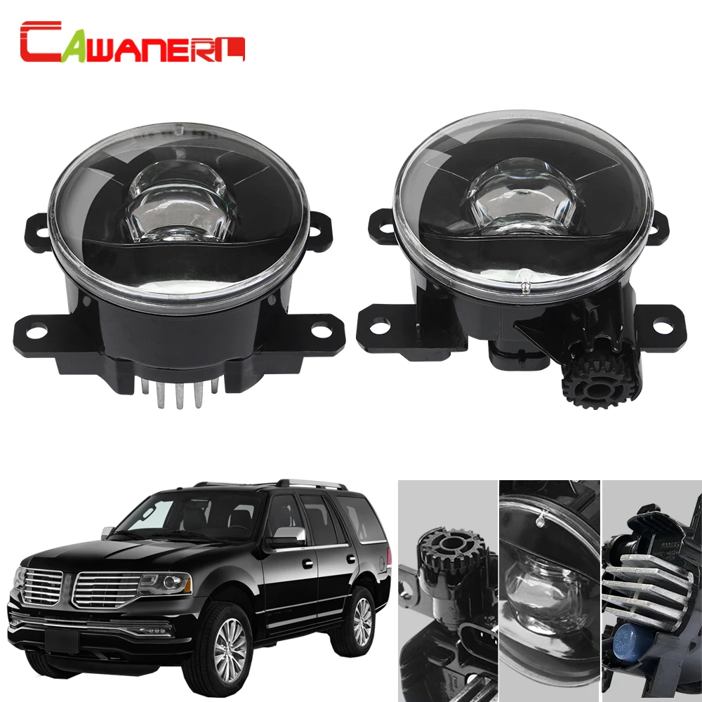 Cawanerl для Lincoln Navigator 5.4L V8 2007 2014 Автомобильный правый + левый противотуманный фонарь