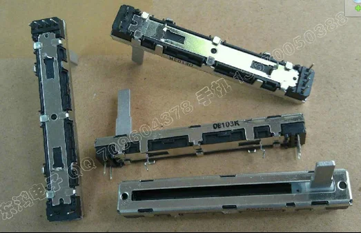 Японский БЛАГОРОДНЫЙ 6-сантиметровый прямой слайдовый потенциометр один b10k