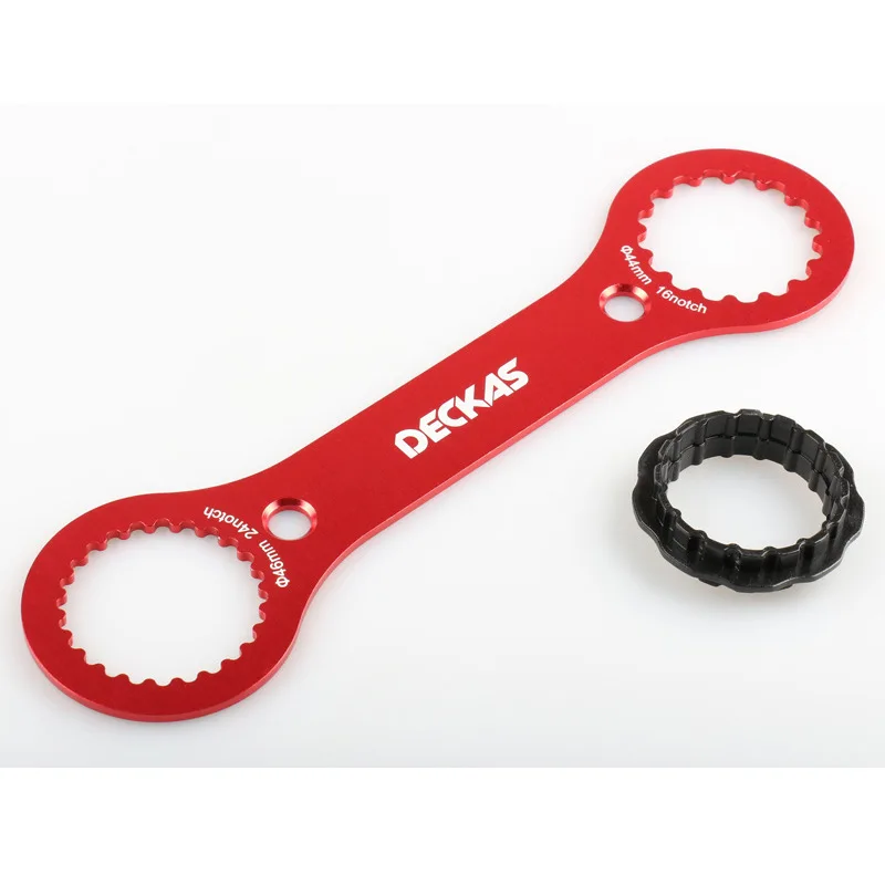 

DECKAS Bottom Brackets Wrench Tool Aluminum Alloy DUB/TL-FC3225 24 Multifunctional Bicycle BB Wrench Repair Tool 44MM 46MM
