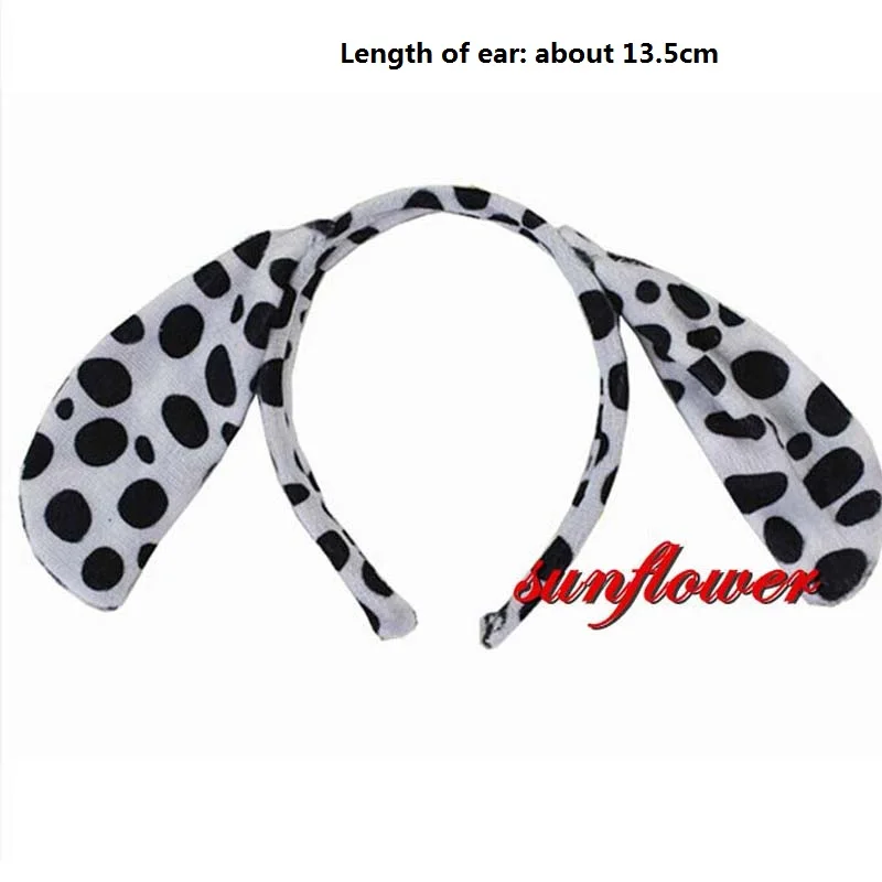 Хэллоуин далматинец собака повязка на голову в виде животного Нарядное платье