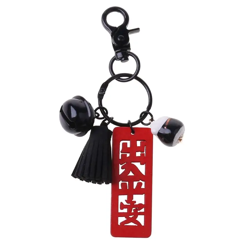 

Cartoon Lucky Fat Doll Key Chain Woman Car Bag Pendant Key Chain