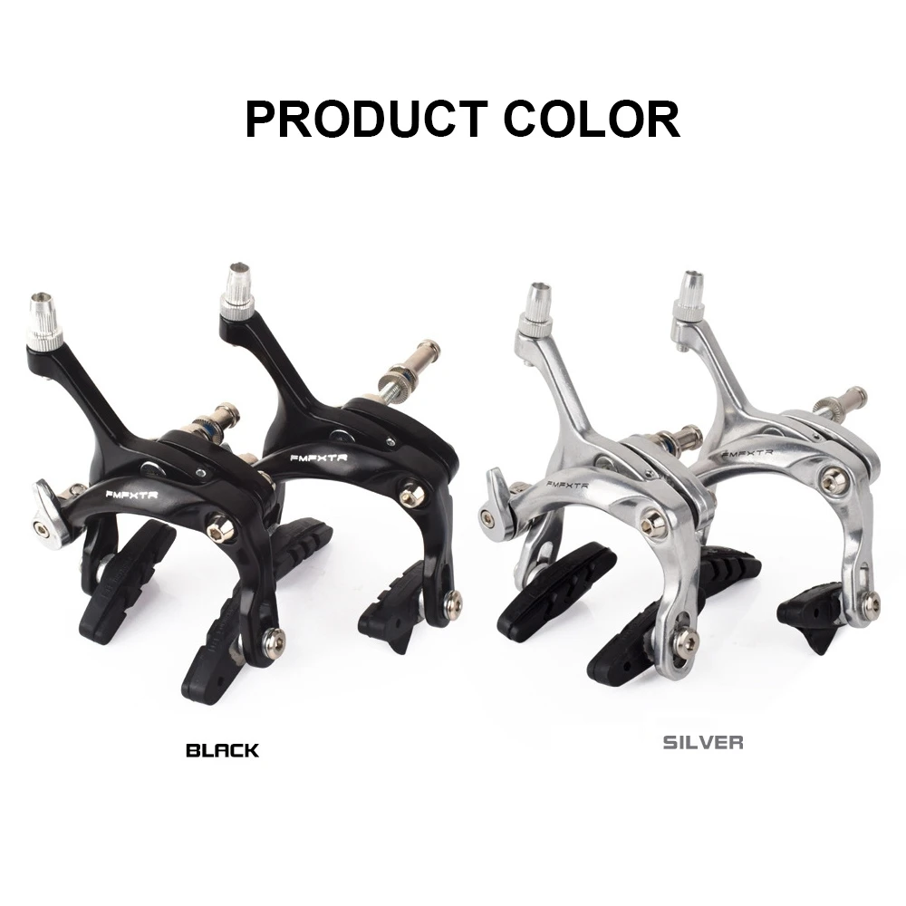 

Bicycle Brake Caliper Dual Pivot U-shape Short Reach Aluminum Alloy Caliper Brake Fit for Most Bicycle, Road Bike, MTB
