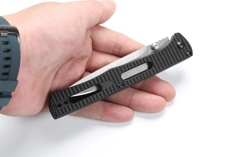 Складной нож DICORIA 417 AXIS 440C стальное лезвие ручка из нейлонового волокна медная