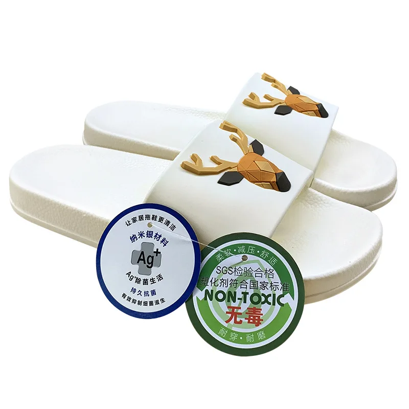 Тапочки женские детские Нескользящие в Корейском стиле на платформе |