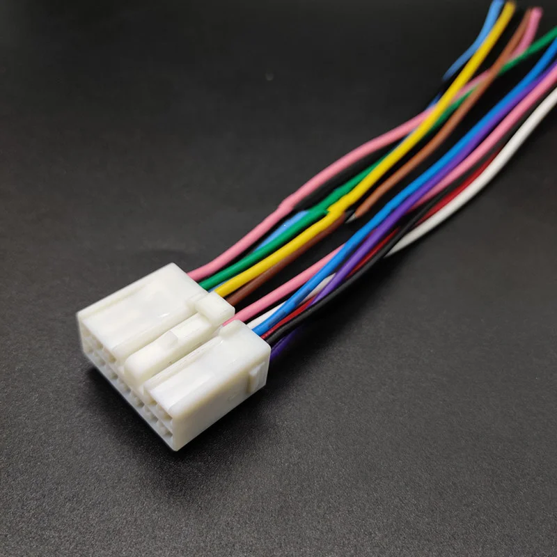

12Pin Female original quality Car power amplifier plug with 15cm wire for Toyota Lexus