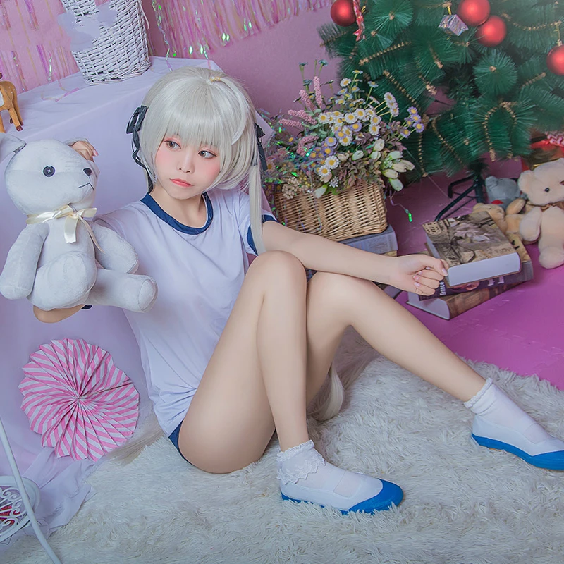 Костюм для косплея аниме Yosuga No Sora женский костюм спортивная одежда униформа