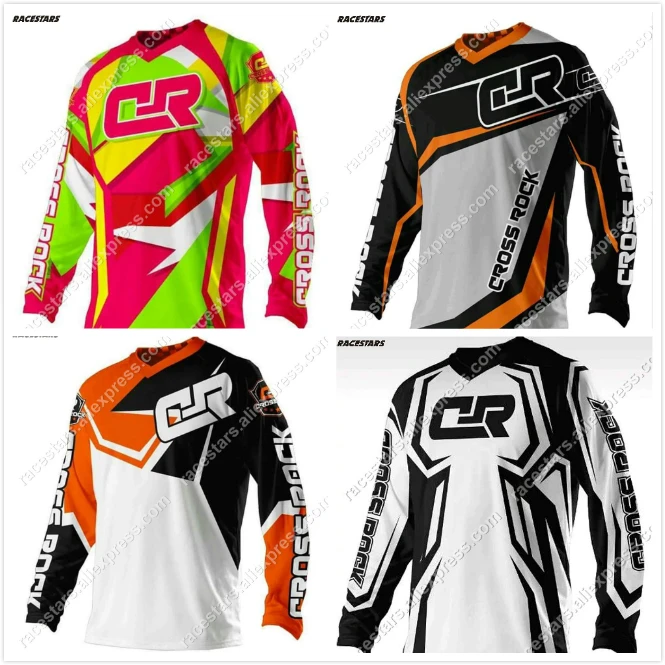 Оптовая продажа 2020 мотоциклетные Джерси RACESTARS мотоциклетная футболка XC GP для
