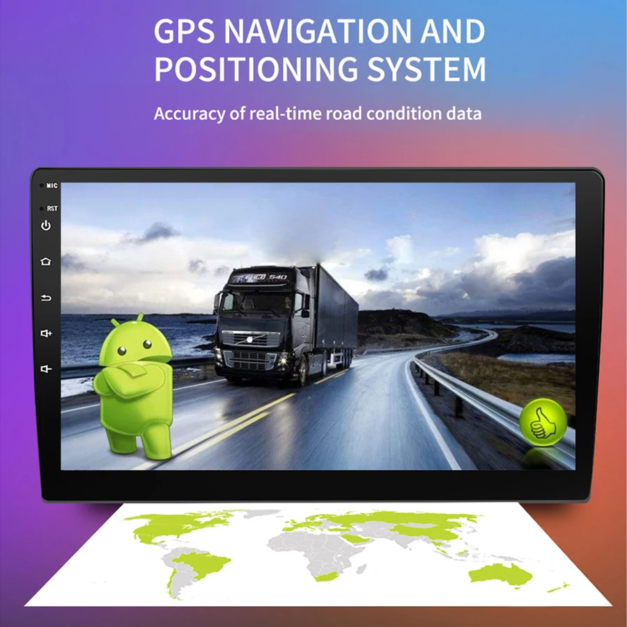 Автомобильный радиоприемник Android 10 GPS-навигация для HYUNDAI Solaris Accent Verna USB AUX стерео