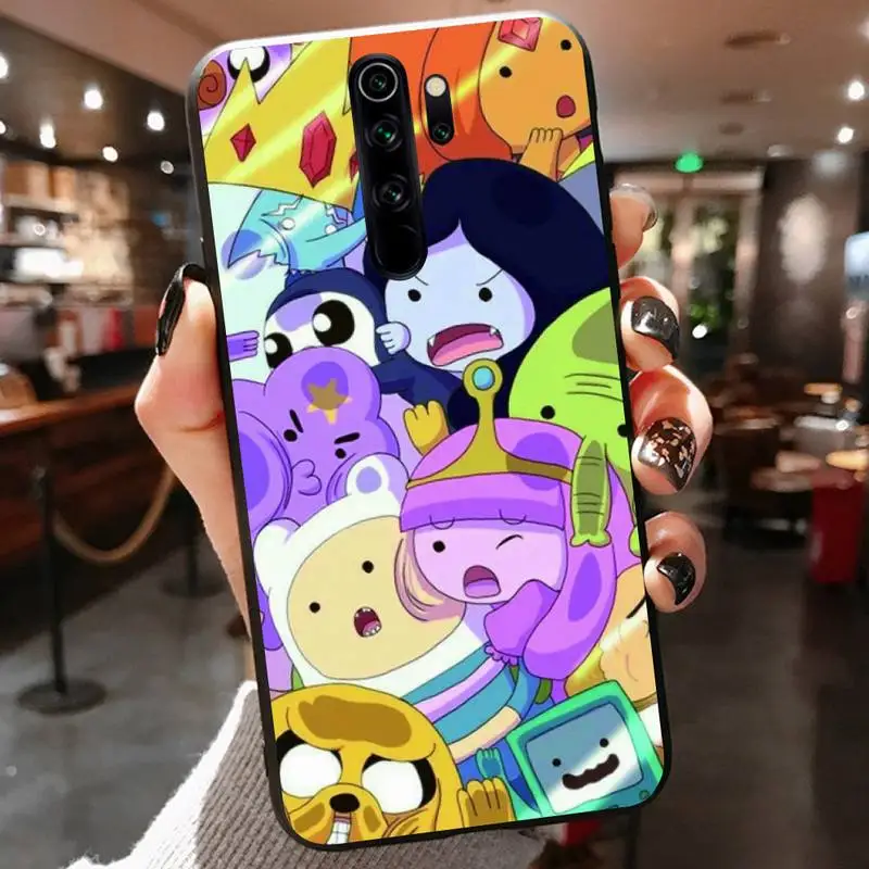 

Adventure Time Cute Beemo BMO Phone Case Black For Redmi 7A 4X 5 6 7 8 8A 5Plus GO Note 4/4X 7 K20/Pro Cases