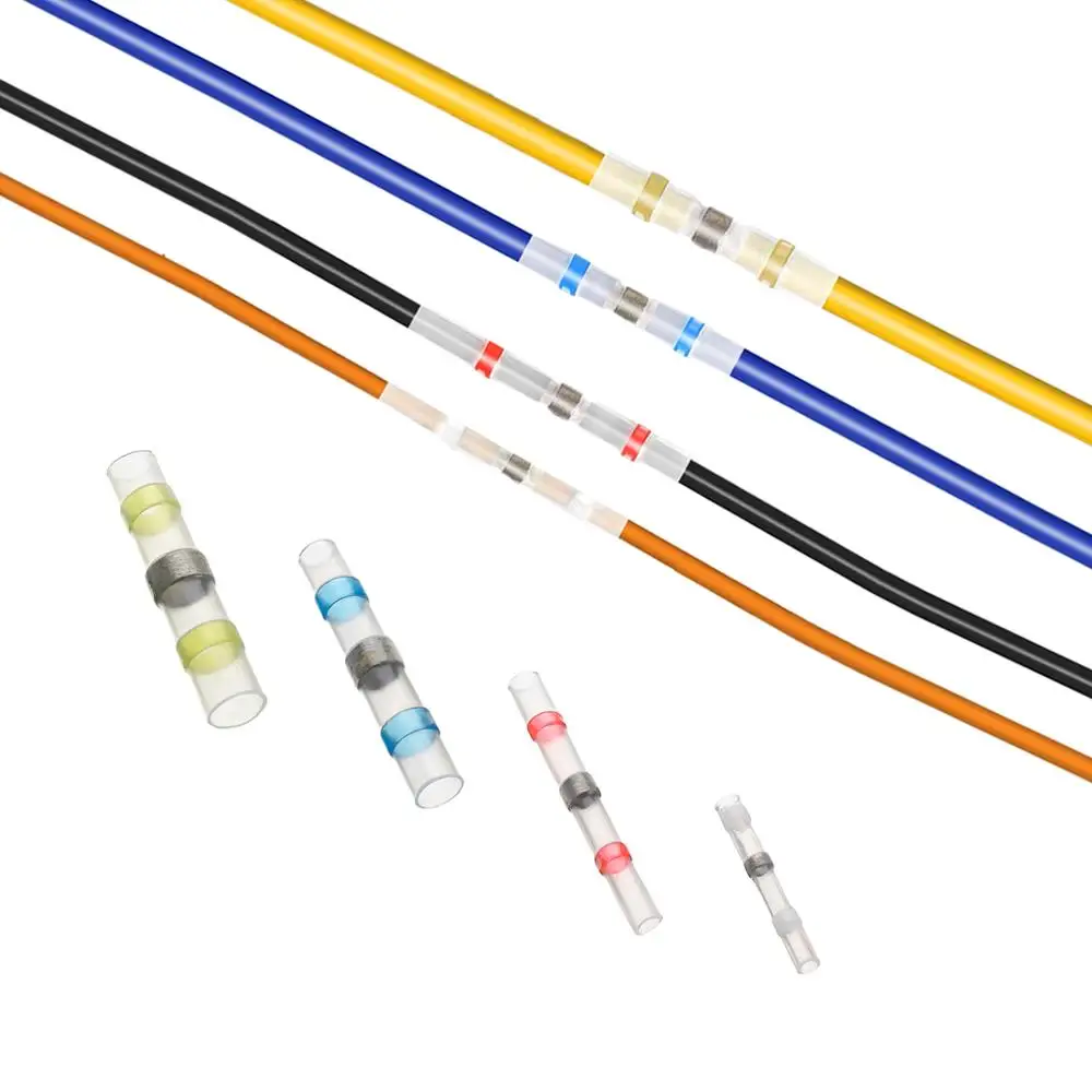 Термоусадочная паяльная втулка 30 шт. электрический соединитель для женского