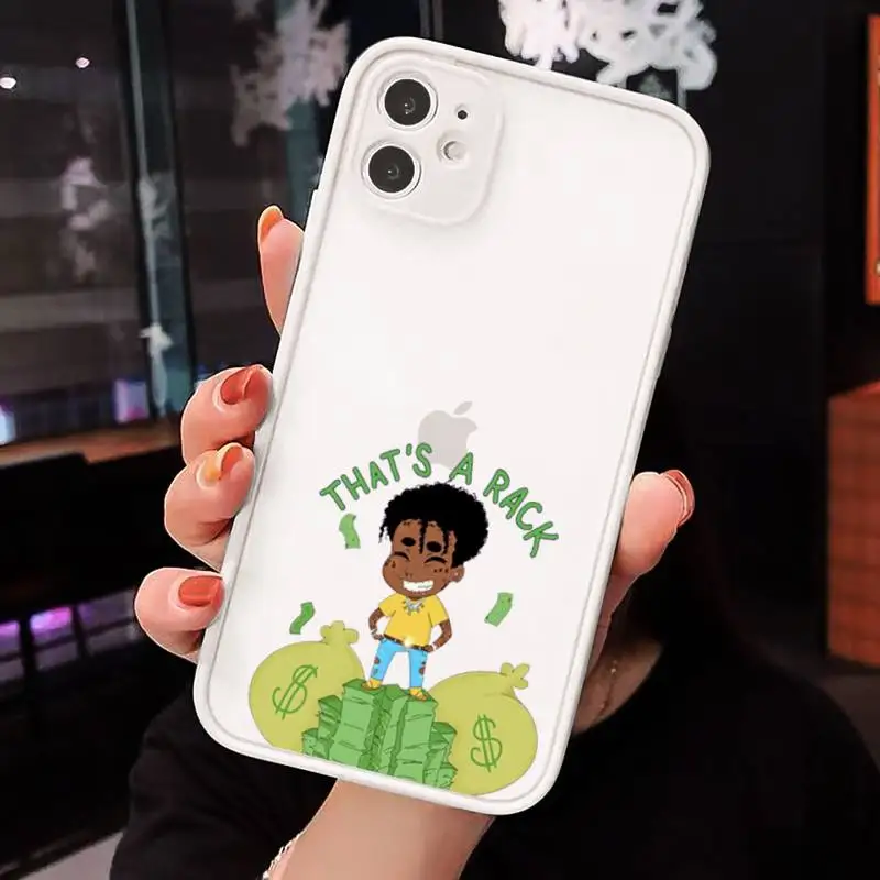 

Lil Uzi Vert Eternal Atake Rapper Phone Case Clear matte transparent For white iPhone 7 8 x xs xr 11 12 pro plus max mini Funda
