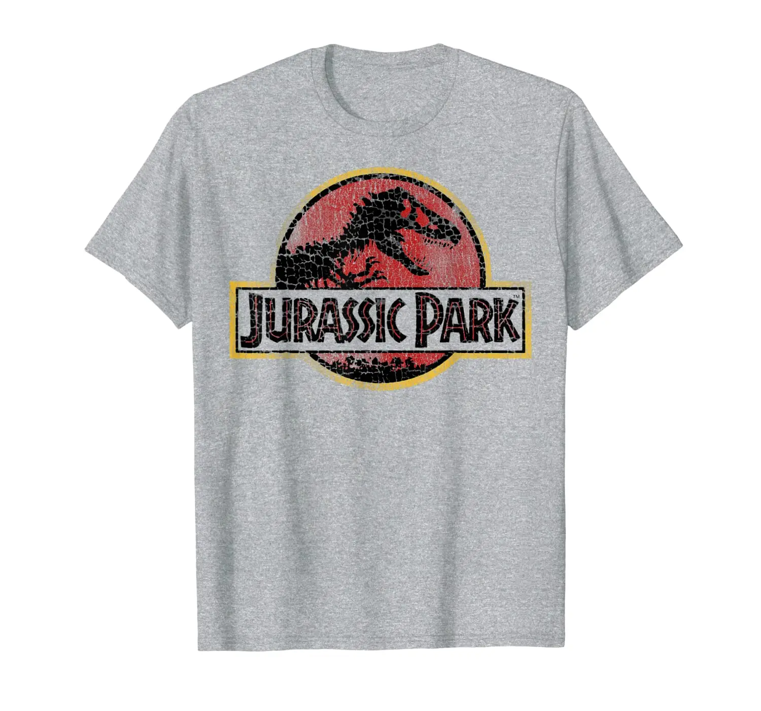 

Классическая винтажная футболка с графическим логотипом Парк Юрского периода