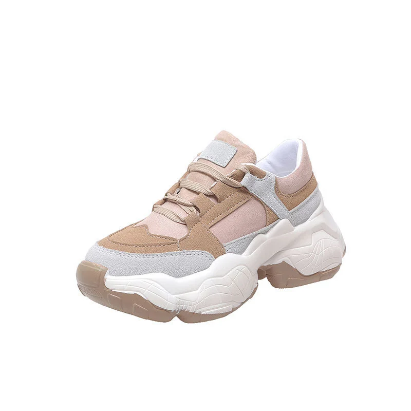 

Shoes For Women Platform Sports Shoes Charming Breathable Mesh New Arrive Chunky Casual Running Footwear 2021 Sneakers Women's