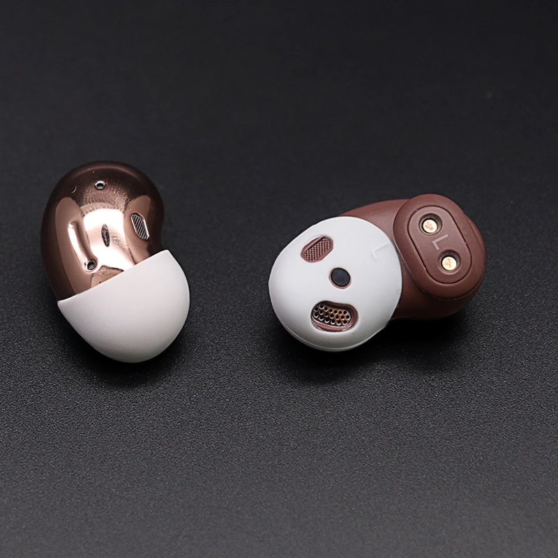 

Soft Silicone Earbuds Cover Eartips Ear Cap for S-AMSUNG -Galaxy Buds live 62KA
