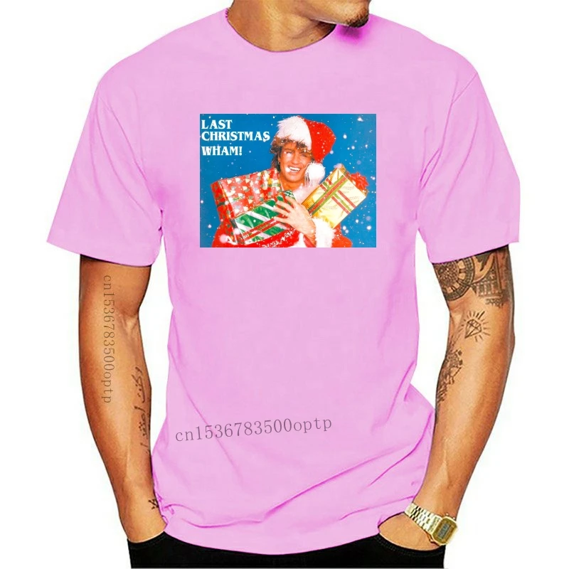

New Wham Last Christmas George Micheal Xmas Songs Unisex Cotton T-Shirt Wsn49 Summer Style Casual Wear Tee Shirt
