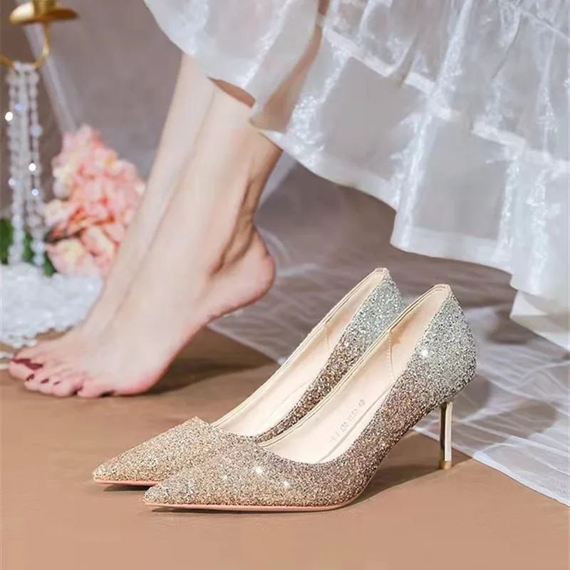 Женские туфли на высоком каблуке 6 см 8 | Обувь