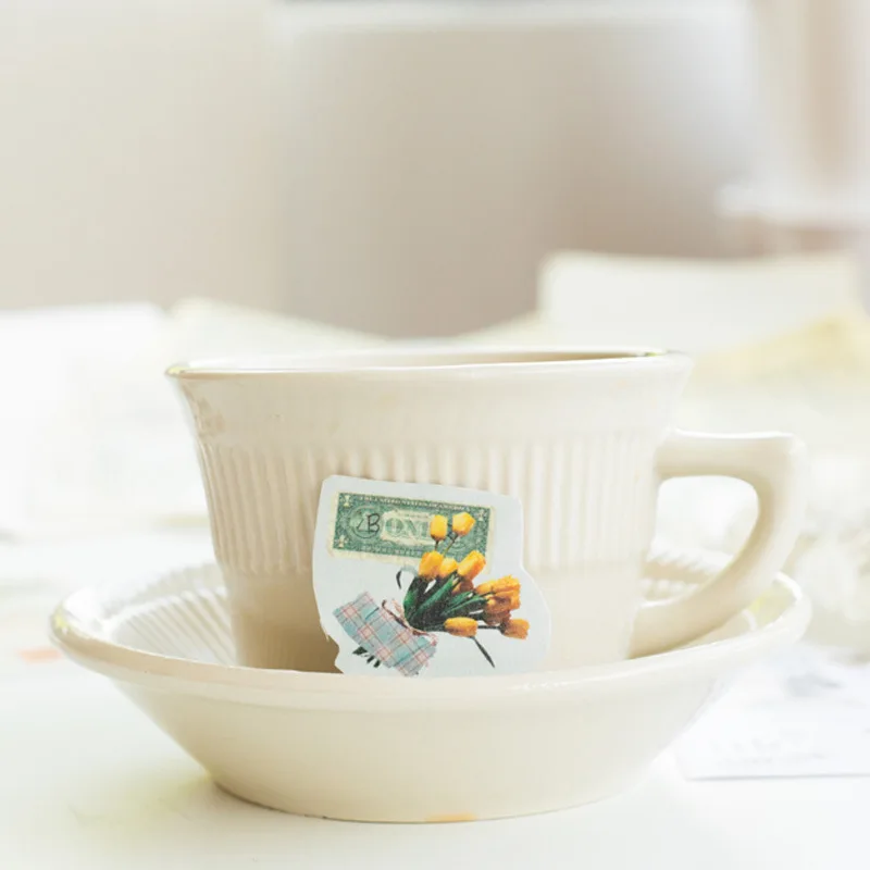 Дневник Винтаж эстетическое Стикеры пуля журнал Сделай Сам Скрапбукинг