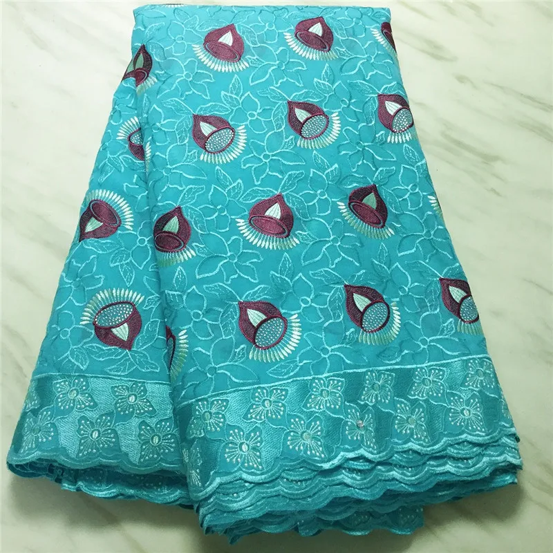 Швейцарская кружевная ткань 5 ярдов новейшая Тяжелая вышитая бисером