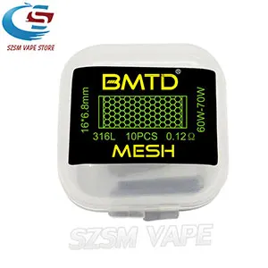 Для сетки V2 RDA 2 коробок (10 ⑤ упак.) сетка катушки 16*6 8 мм (45 65 Вт) 10 шт 0.18ohm