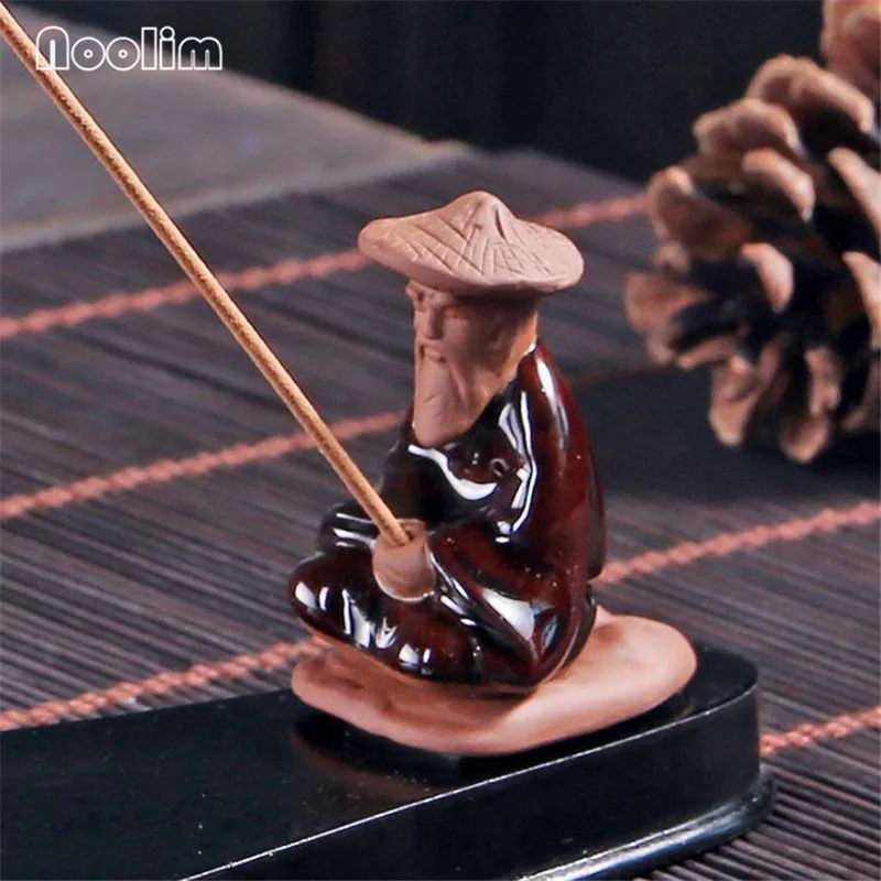 Керамическая палочка для благовоний горелка старика рыболовная кадильница