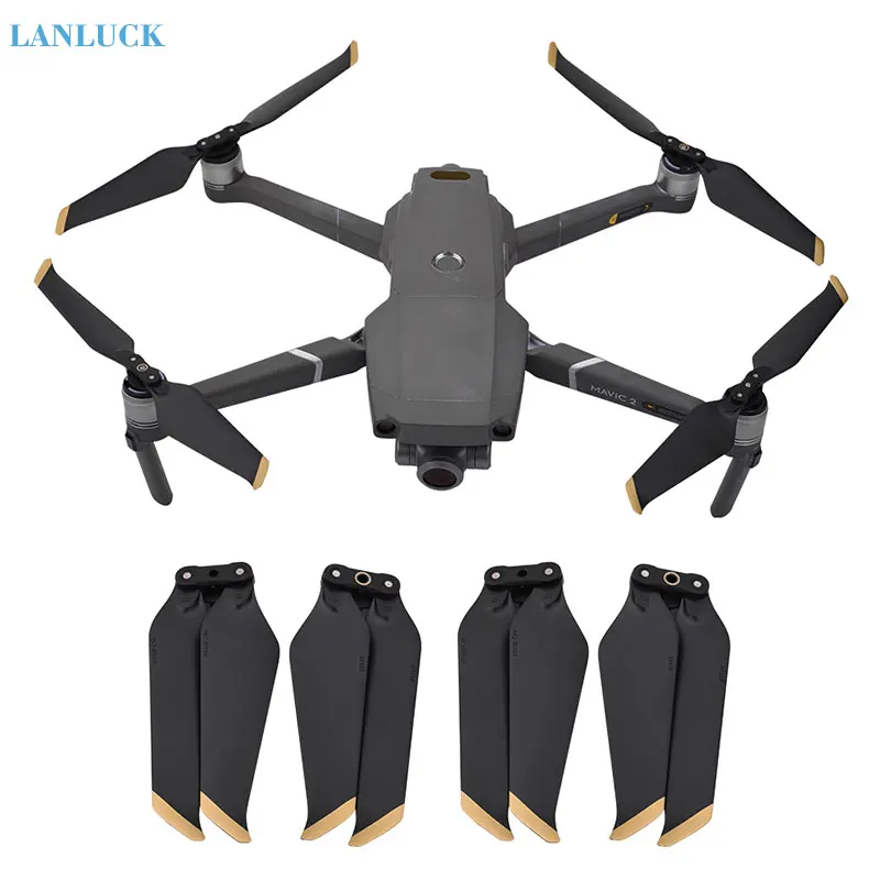 4 шт. 8743 пропеллеры для DJI Mavic 2 Pro Zoom реквизит с низким уровнем шума Быстроразъемное
