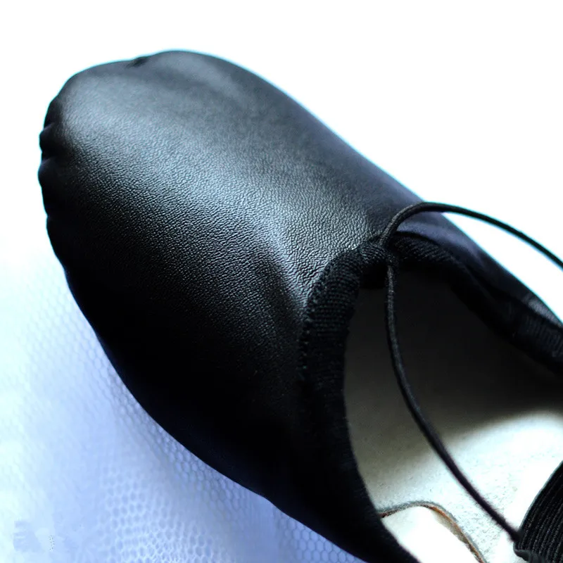 Балетки на каблуке для взрослых танцев женщин и девочек из мягкой кожи латинских