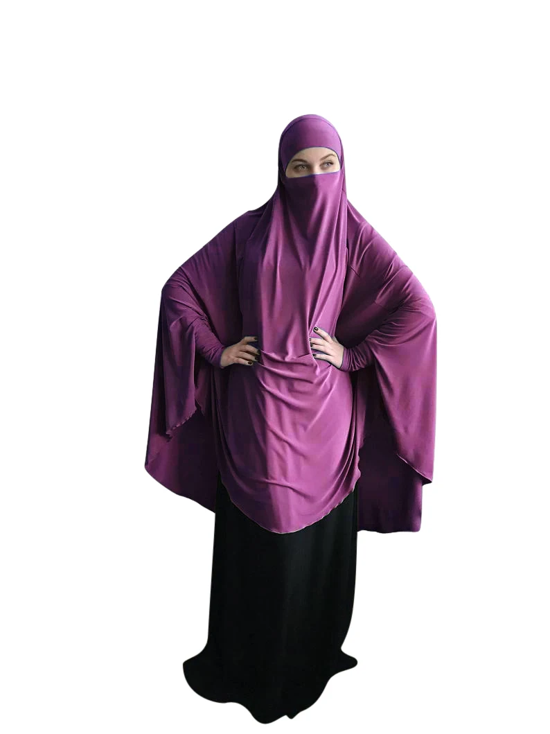 

Muslim Fashion Khimar Long Ramadan Prayer Hijab Scarf Women Niqab Islamic Turkey Jilbab Djellaba Abayas Ramadan Scarf Turban