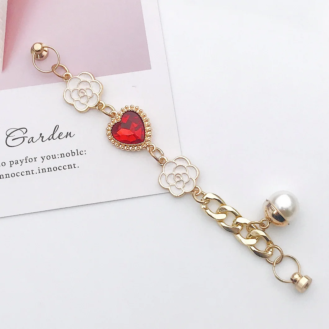 new love gemstone bracelet diy mobile phone shell jewelry accessories mobile phone shell screw buckle fixed free global shipping