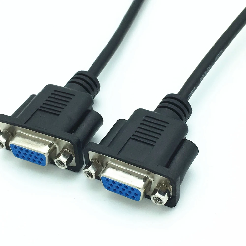 

VGA HDTV/HD15 Female to Female Cable Can be mounted on a face plate 0.3m