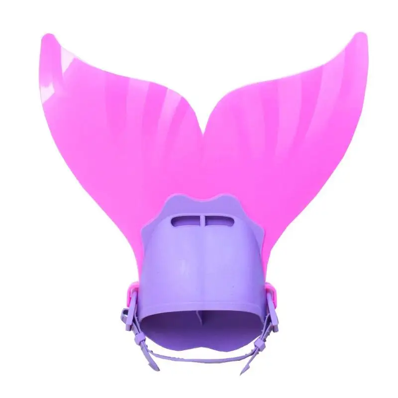 

Kids Swimming Fins Training Flipper Mermaid Swim Fin Swimming Foot Flipper Diving Feet Tail For Children Water Sports Training