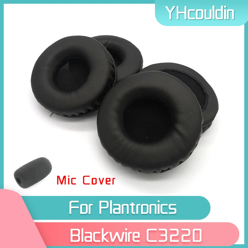 Наушники YHcouldin для Plantronics Blackwire C3220, Сменные аксессуары для наушников из мятой кожи