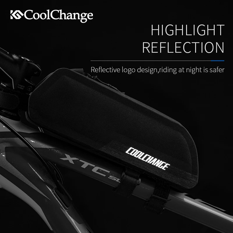CoolChange велосипедная Сумка водонепроницаемая Большая вместительная портативная