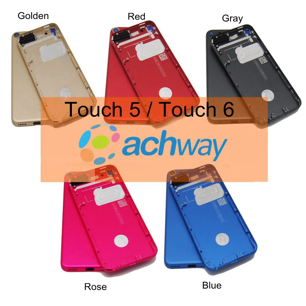 

For iPod Touch 5/ Touch 6 Back Battery Cover Rear Door Housing Case For iPod Touch 5 Battery Cover Touch6 Replacement Parts