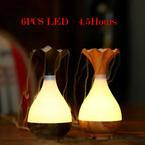USB LED LIght Ultrasonic Oil Air Humidifier Purifier Aroma Diffuser Aromatherapy | Дом и сад
