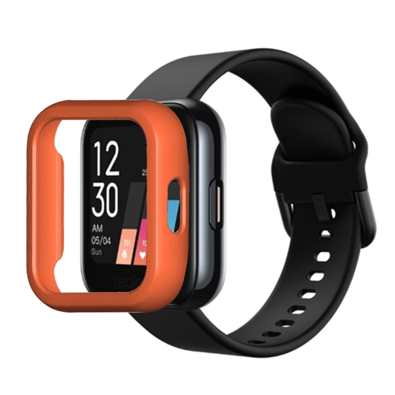 

Durable PC Watch Cover Shell Screen Protector Case for Realme Watch Case Accessories R58A