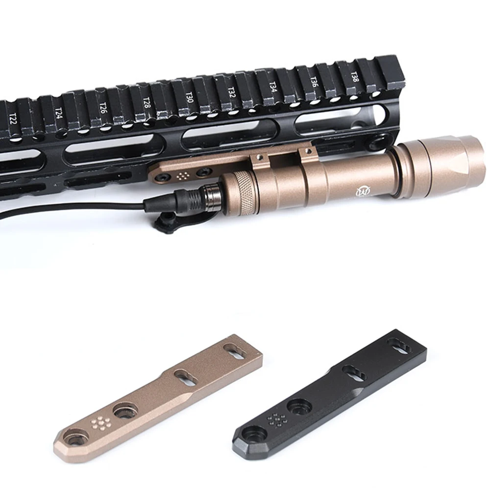 WADSN Airsoft Защита для рук/Mlok Keymod рельсы светильник крепление Surfire M300 M600 серии оружие