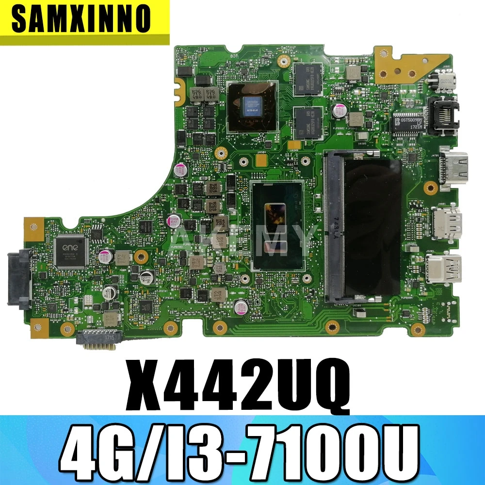 

X442UQ Laptop motherboard for ASUS VivoBook 14 X442UQR R419U X442UN X442UR X442UNR original mainboard GT940MX 4GB-RAM I3-7100U