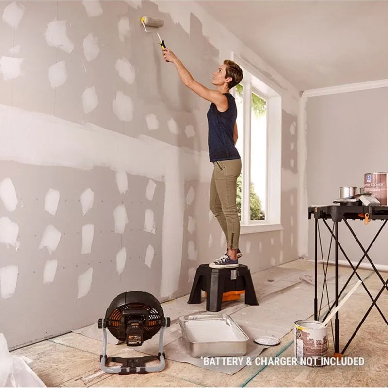 Вентилятор WORX wx095 9 20 в макс. два режима режим AC/DC для различных вариантов