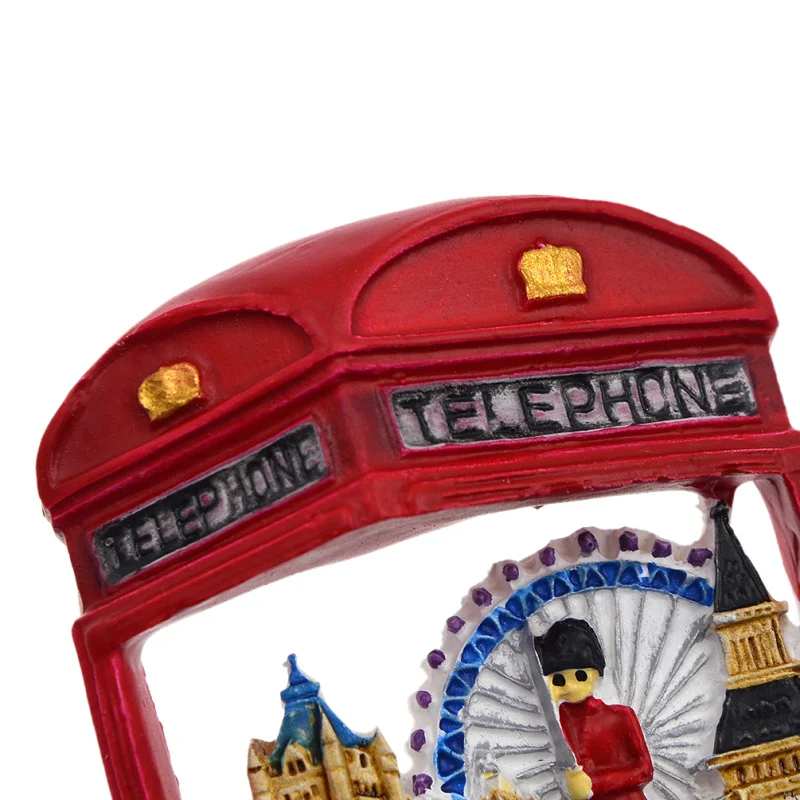 Магнитный сувенир из смолы в виде лондонского пейзажа знаменитый подарок для